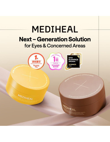 Parches para Ojos Mediheal Retinol Colágeno 60 Unidades