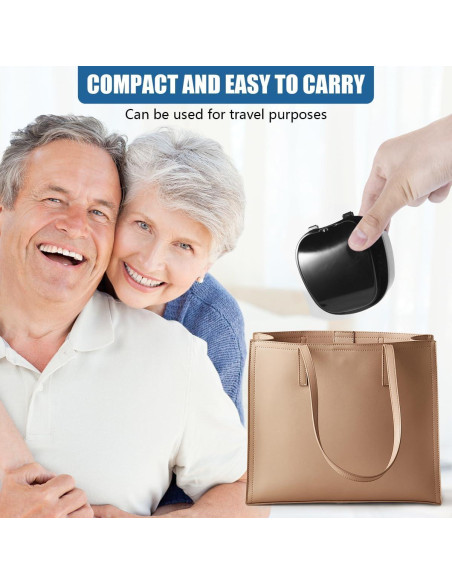 Caja de Baño para Dentaduras KISEER Negra con Cepillo y Cesta