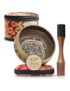 Juego de Cuencos Cantores Tibetanos Silent Mind - Meditación y Relajación