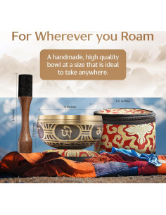 Juego de Cuencos Cantores Tibetanos Silent Mind - Meditación y Relajación 2