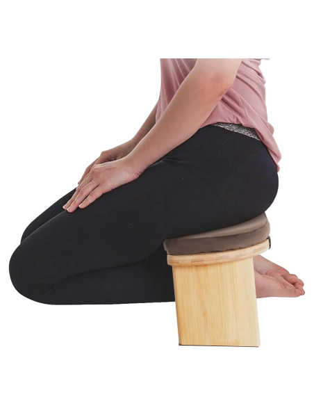 Banco de Meditación Plegable SHATUOA con Cojín - 180kg