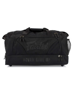 Bolsa de Gimnasio Fairtex Negra para Muay Thai y Boxeo