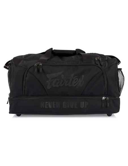 Bolsa de Gimnasio Fairtex Negra para Muay Thai y Boxeo