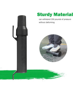 Tubo de Herramientas Impermeable MOTO4U Mini 310mm Negro 2