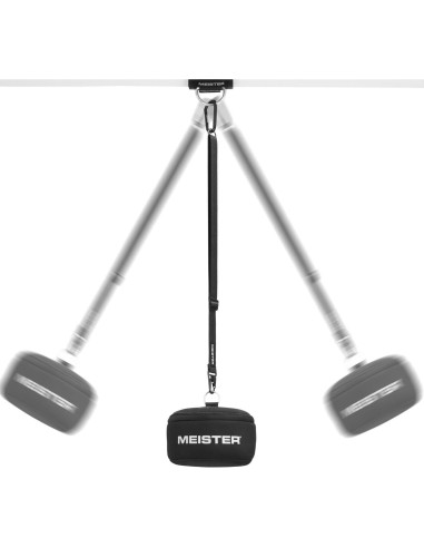 Bolsa de Boxeo Meister SlipStrike Llenada de Agua 18cm Negro