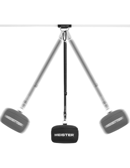 Bolsa de Boxeo Meister SlipStrike Llenada de Agua 18cm Negro