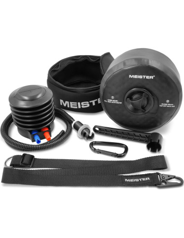 Bolsa de Boxeo Meister SlipStrike Llenada de Agua 18cm Negro