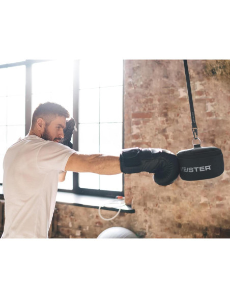 Bolsa de Boxeo Meister SlipStrike Llenada de Agua 18cm Negro