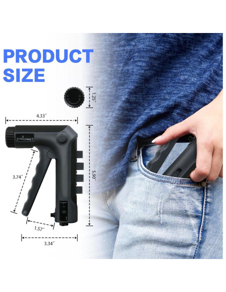 Entrenador de Fuerza de Agarre HXD-ERGO Ajustable 5-60 kg