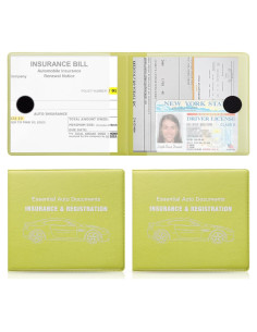 Soporte de Documentos para Vehículo UYYE - Organizador Verde