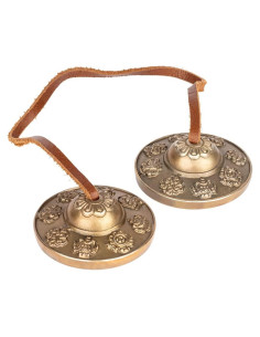 Tingsha Tibetanos para Meditación Meinl - 453.6g - Bolsa Incluida