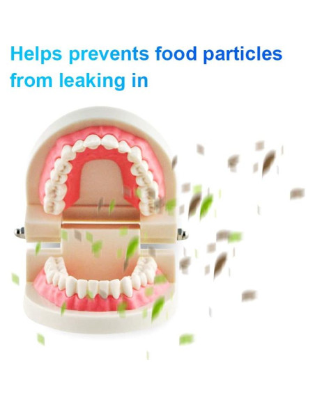 120 Almohadillas Adhesivas para Dentaduras Inferiores Ovovo