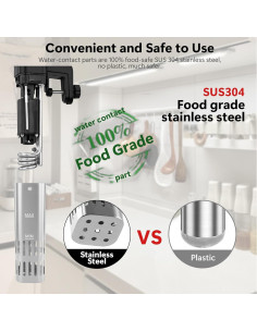 Máquina Sous Vide Kursinna SV05B 1000W Impermeable IPX7 2