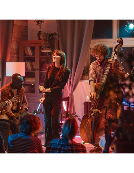 Luces LED Par VEVOR JM-P13, 36 colores, 7 modos, DMX