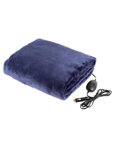 Manta Eléctrica para Automóvil Stalwart 12V Azul - 3 Calores