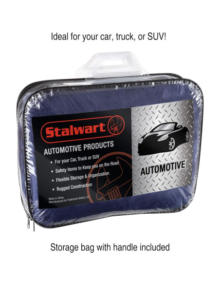 Manta Eléctrica para Automóvil Stalwart 12V Azul - 3 Calores