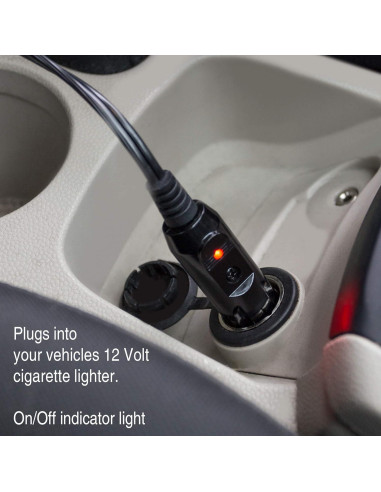 Manta Eléctrica para Automóvil Stalwart 12V Azul - 3 Calores