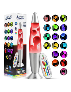 Lámpara LED Jambo 33 cm 17 colores con control remoto