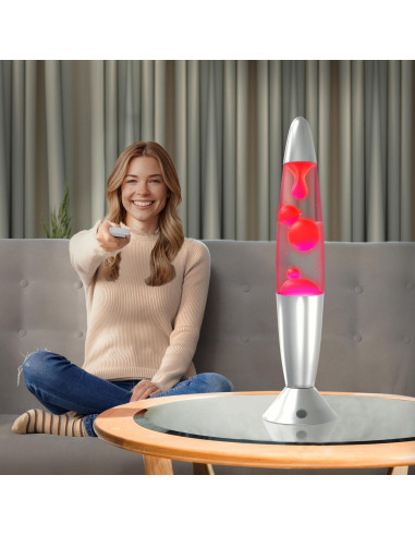 Lámpara LED Jambo 33 cm 17 colores con control remoto