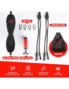 Bolsa de Boxeo Doble Extremo OHMYFIT Flex - Ajustable y Duradera 2