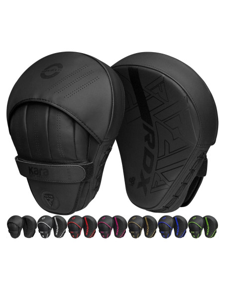 Almohadillas de Boxeo RDX F6 Curvadas de Cuero 25.4 cm