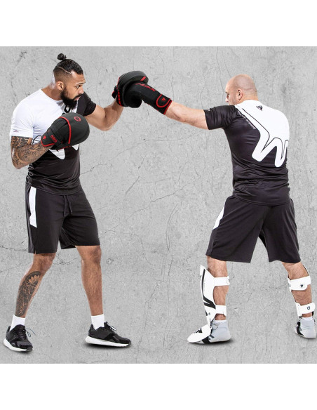 Almohadillas de Boxeo RDX F6 Curvadas de Cuero 25.4 cm