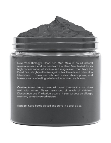 Máscara de Barro del Mar Muerto New York Biology 248g - Lavanda