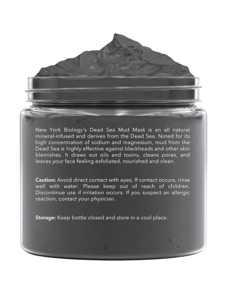 Máscara de Barro del Mar Muerto New York Biology 248g - Lavanda