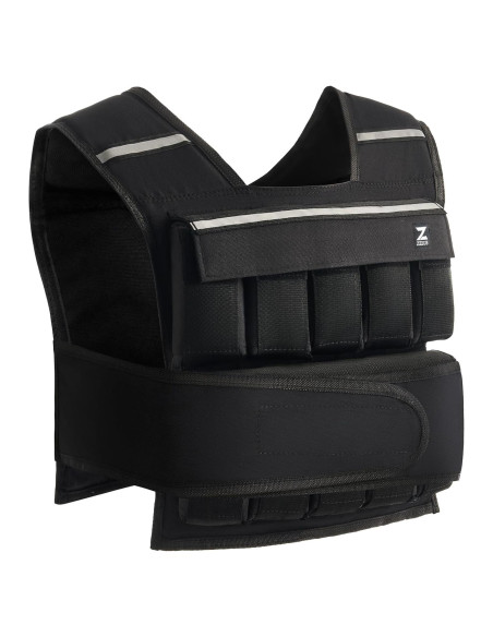 Chaleco con peso ajustable ZELUS 9kg para entrenamiento