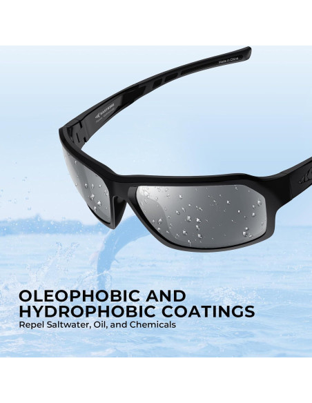 Gafas de Sol Polarizadas KastKing Chippewa UV400 Marco Envolvente