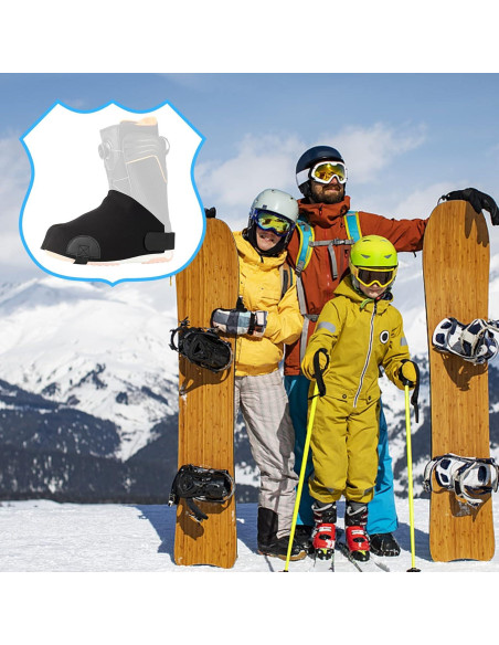 Cubiertas Aisladas para Botas QEES - Calentadores de Esquí