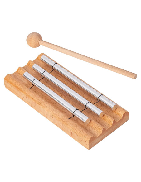 Campana de Tres Tonos Deekec para Meditación y Yoga Campana de Tres Tonos Deekec para Meditación y Yoga