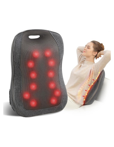 Masajeador de Espalda Inalámbrico Comfier CF-1902F con Calor