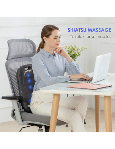 Masajeador de Espalda Inalámbrico Comfier CF-1902F con Calor