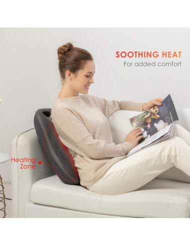 Masajeador de Espalda Inalámbrico Comfier CF-1902F con Calor