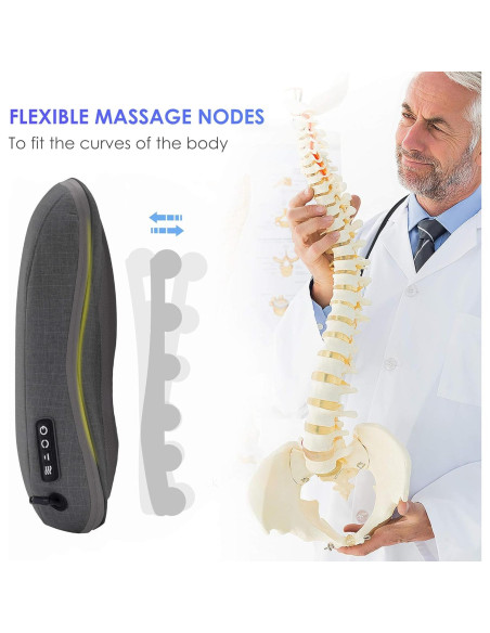 Masajeador de Espalda Inalámbrico Comfier CF-1902F con Calor