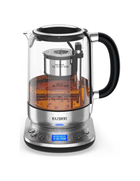 Hervidor Eléctrico Razorri 1.7L con Infusor Automático Hervidor Eléctrico Razorri 1.7L con Infusor Automático
