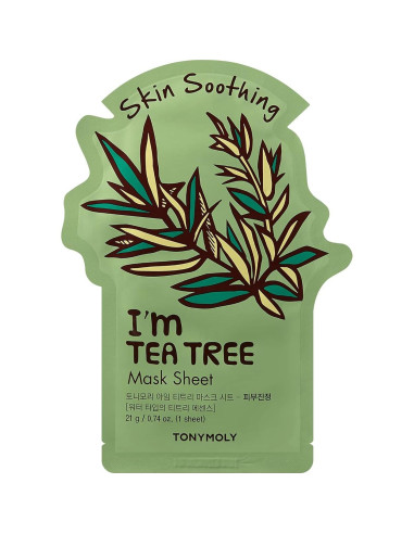 Mascarilla Facial Hidratante TONYMOLY Soy Real - 10 Unidades