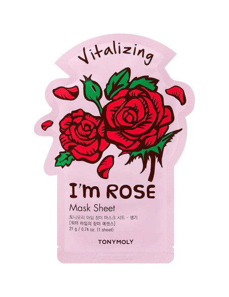 Mascarilla Facial Hidratante TONYMOLY Soy Real - 10 Unidades