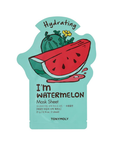 Mascarilla Facial Hidratante TONYMOLY Soy Real - 10 Unidades