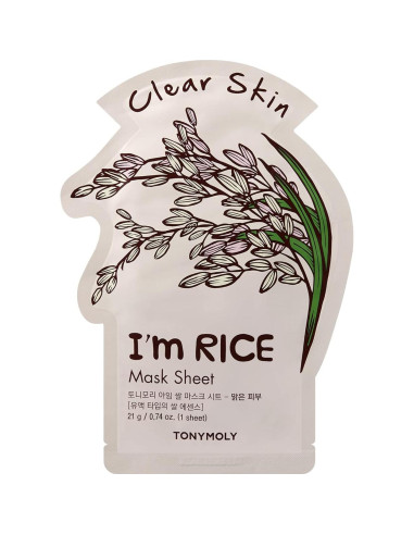 Mascarilla Facial Hidratante TONYMOLY Soy Real - 10 Unidades