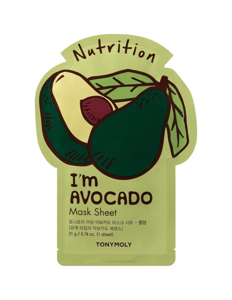 Mascarilla Facial Hidratante TONYMOLY Soy Real - 10 Unidades