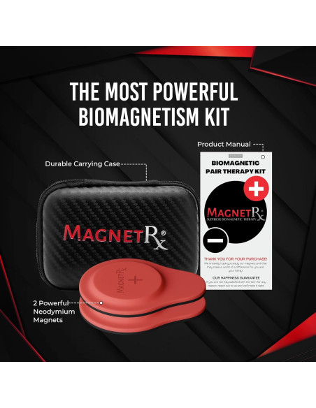 Kit de Imanes Biomagnéticos MagnetRX - 2 Unidades Medianas