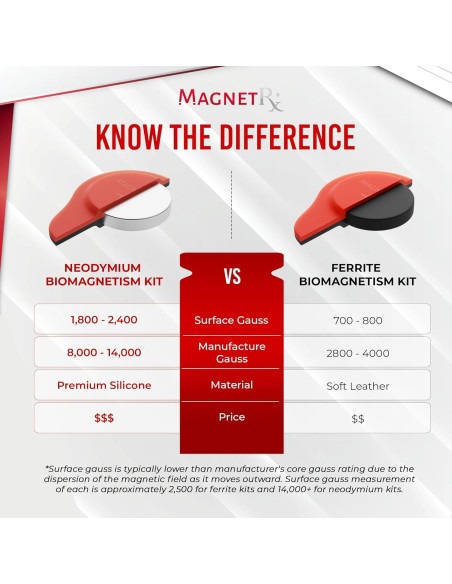 Kit de Imanes Biomagnéticos MagnetRX - 2 Unidades Medianas