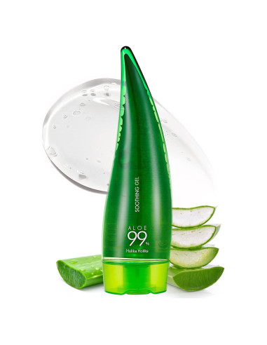 Gel Calmante de Aloe 99% Holika Holika 250ml - Hidratante Rápido
