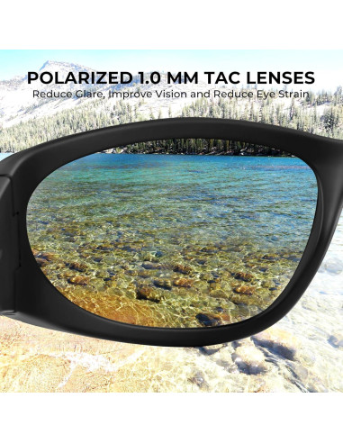 Gafas de sol deportivas polarizadas KastKing Raccoon unisex