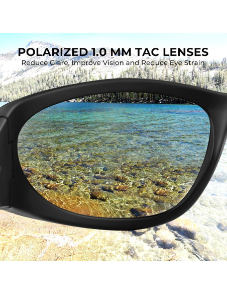 Gafas de sol deportivas polarizadas KastKing Raccoon unisex