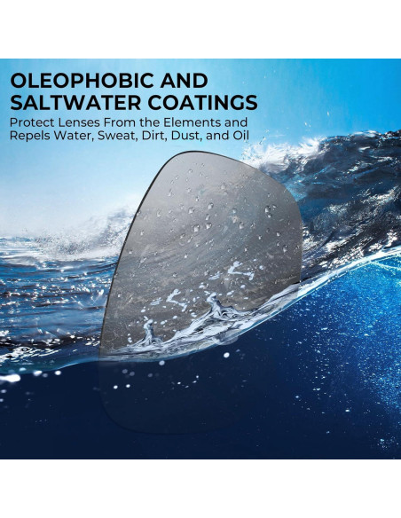 Gafas de sol deportivas polarizadas KastKing Raccoon unisex