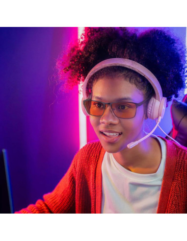 Gafas de Bloqueo de Luz Azul MIRYEA UV400 Ámbar para Juego