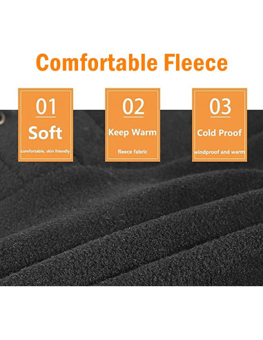 Mascarilla Balaclava Invierno Forro Polar Unisex a Prueba de Viento